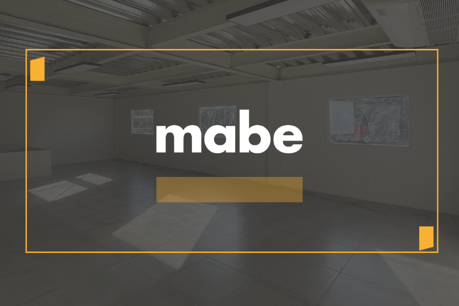 Proyecto de oficina de recibo Almacén B MABE realizado por ITBSA